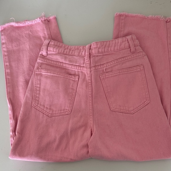 SHEIN Pink Straight Leg Women's Jeans - Picture 5 of 7